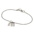 Plate Bracelet 18K White Gold