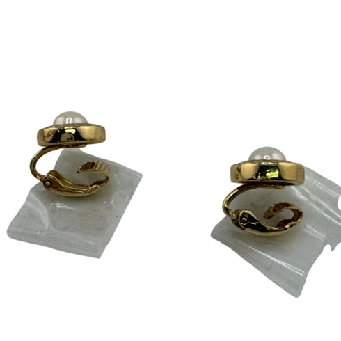 Earrings Gold-Tone Metal