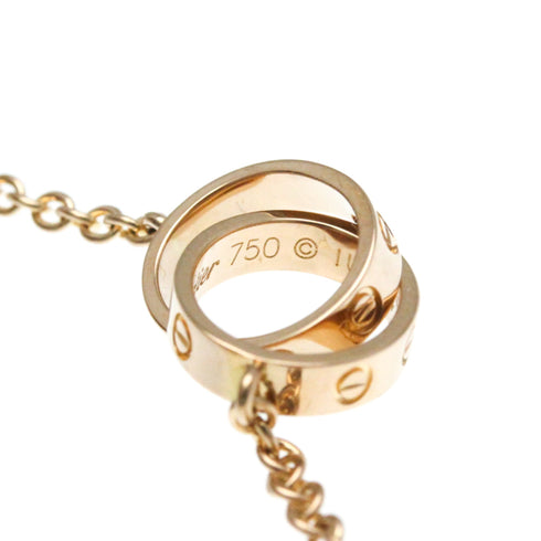 Love Pendant Necklace 18K Rose Gold