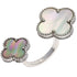Alhambra Ring 18K White Gold