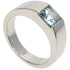 Tank Aquamarine Ring 18K White Gold