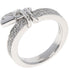 Band Ring 18K White Gold with Diamond