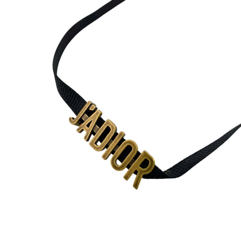 Choker Gold Black