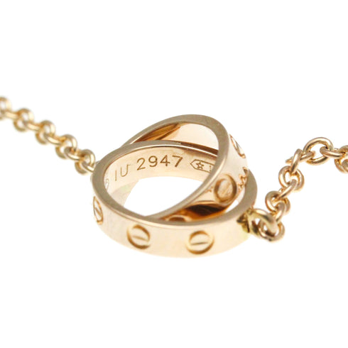 Love Pendant Necklace 18K Rose Gold