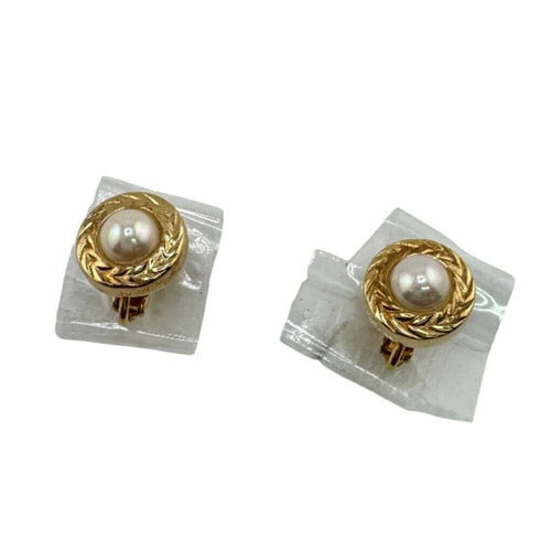 Earrings Gold-Tone Metal