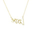 Paloma Picasso Pendant Necklace 18K Yellow Gold