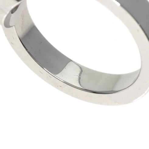 Happy Diamonds Heart Ring 18K White Gold with Diamond