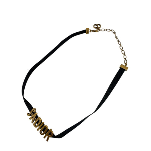 Choker Gold Black