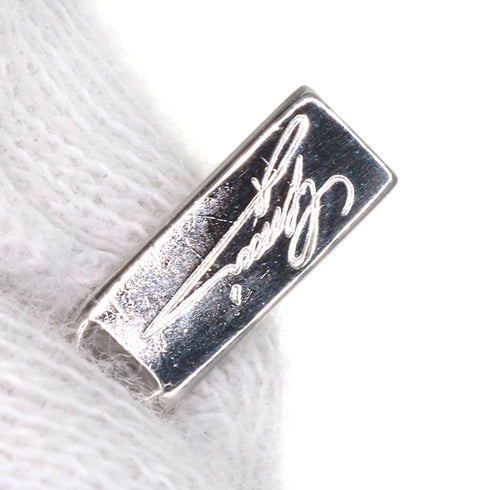 Plate Bracelet 18K White Gold