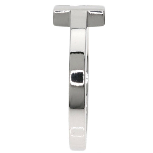 T Square Ring 18K White Gold