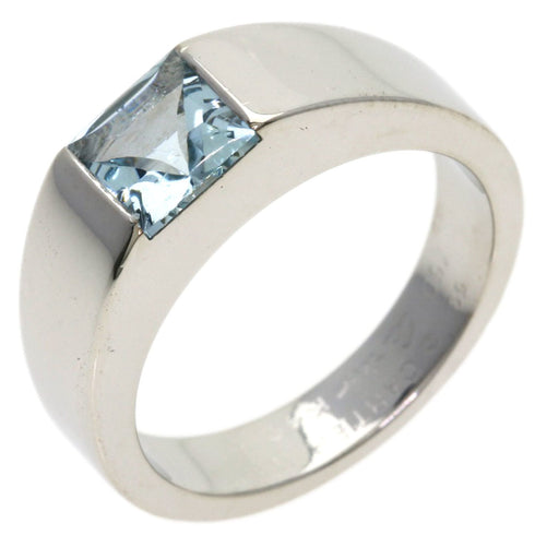 Tank Aquamarine Ring 18K White Gold