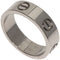 Love Ring 18K White Gold