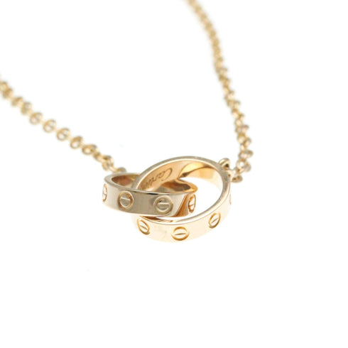 Love Pendant Necklace 18K Rose Gold