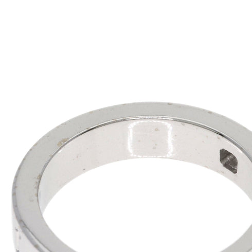 Double Ring 18K White Gold with Diamond