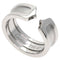 C2 Band Ring 18K White Gold
