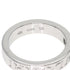 Double Ring 18K White Gold with Diamond