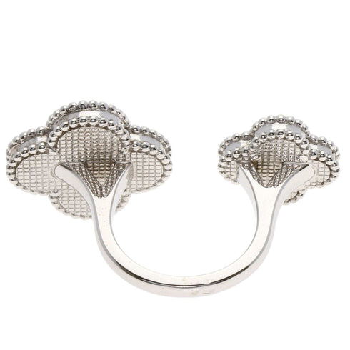 Alhambra Ring 18K White Gold