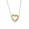Trinity Pendant Necklace 18K Tricolor Gold