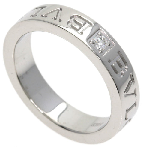 Double Ring 18K White Gold and Diamond