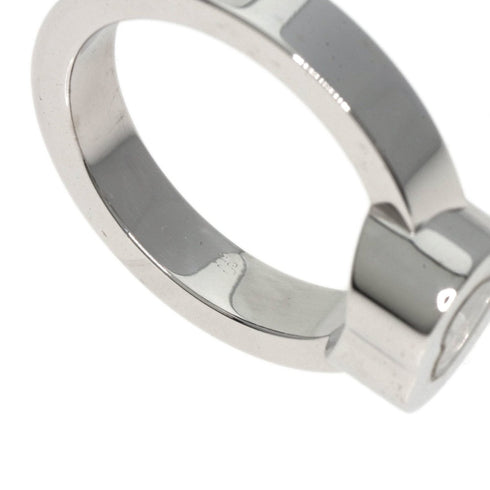 Happy Diamonds Heart Ring 18K White Gold with Diamond