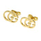 Earrings Stud 18K Yellow Gold