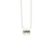 Pendant Necklace 18K White Gold