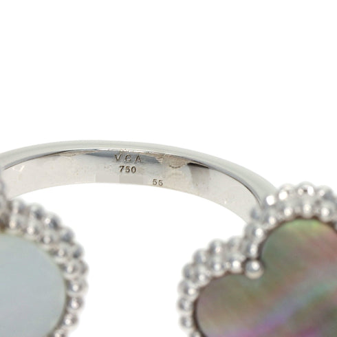 Alhambra Ring 18K White Gold