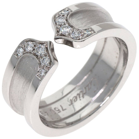C2 Ring 18K White Gold With Diamond