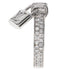 Band Ring 18K White Gold with Diamond
