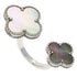 Alhambra Ring 18K White Gold
