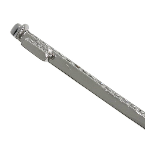 Grace Key Pendant Necklace Platinum with Diamond