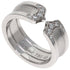 C2 Ring 18K White Gold With Diamond