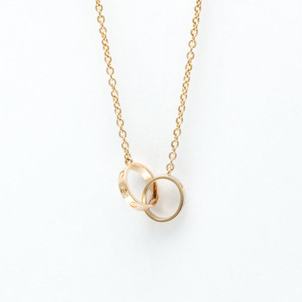 Love Pendant Necklace 18K Rose Gold