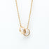 Love Pendant Necklace 18K Rose Gold