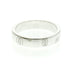 Happy Birthday Band Ring 18K White Gold