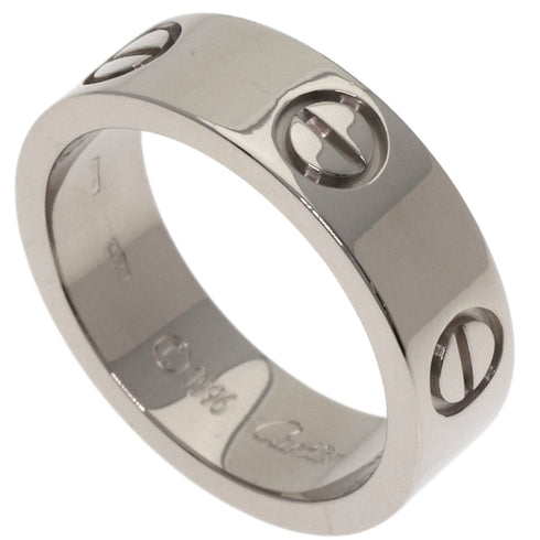 Love Ring 18K White Gold
