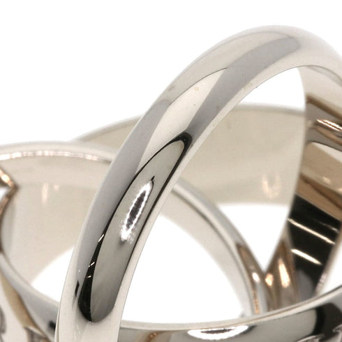 Trinity Ring 18K White Gold