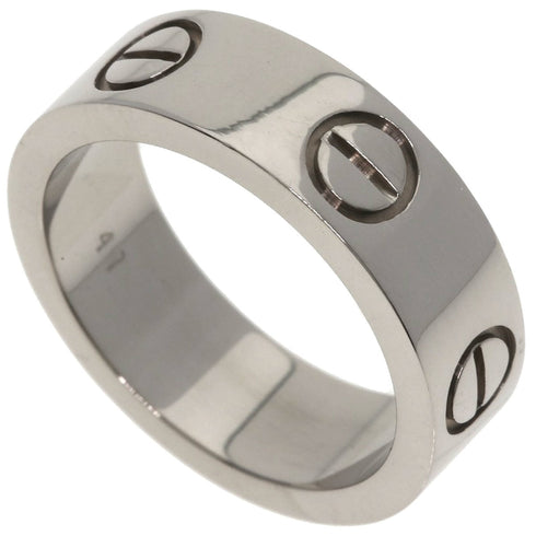 Love Ring 18K White Gold
