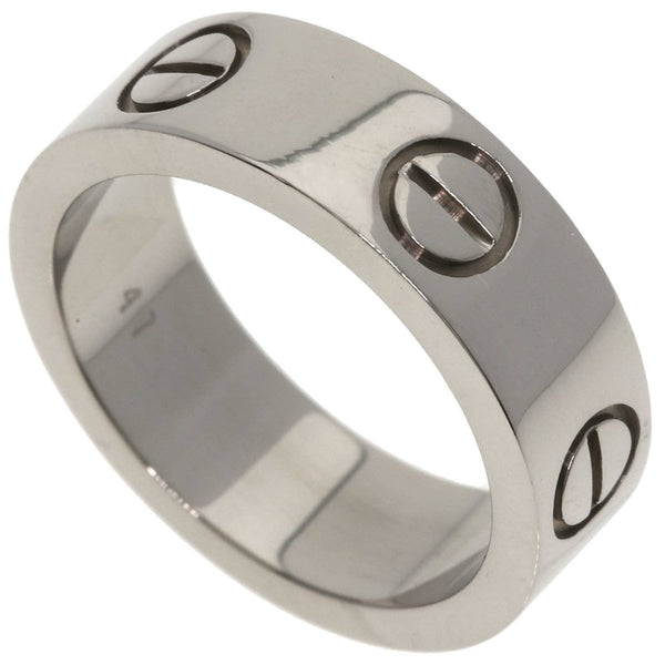 Love Ring 18K White Gold
