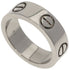 Love Ring 18K White Gold