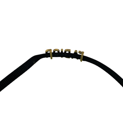 Choker Gold Black