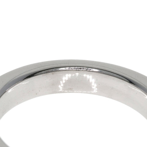 Band Ring 18K White Gold with Diamond