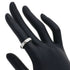 Double Ring 18K White Gold and Diamond