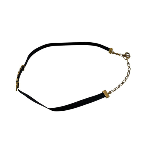 Choker Gold Black