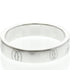 Happy Birthday Band Ring 18K White Gold