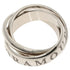 Trinity Ring 18K White Gold
