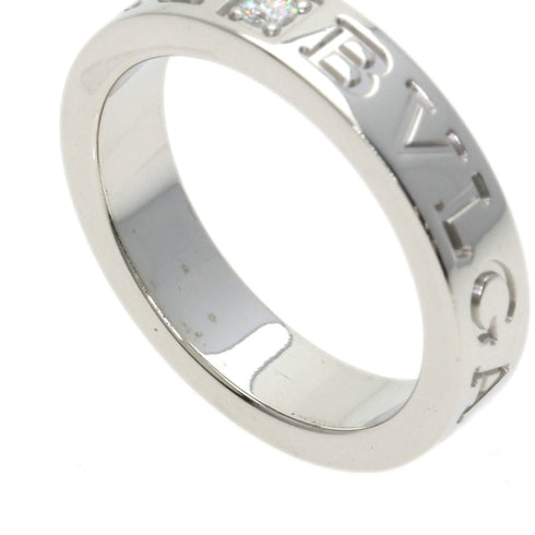 Double Ring 18K White Gold and Diamond