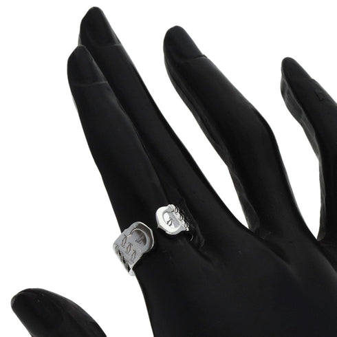 C2 Ring 18K White Gold