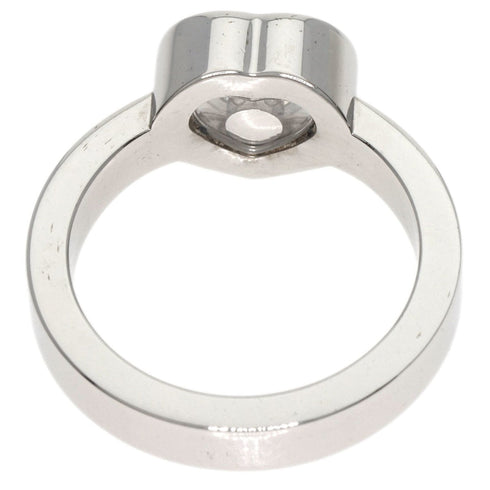 Happy Diamonds Heart Ring 18K White Gold with Diamond