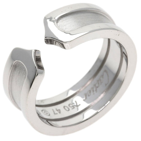 C2 Band Ring 18K White Gold